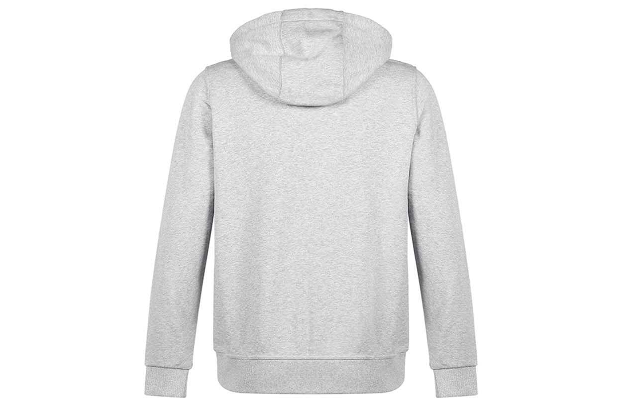 Men's Burberry FW20 Hooded Zipper Jacket Light Grey 80262211
