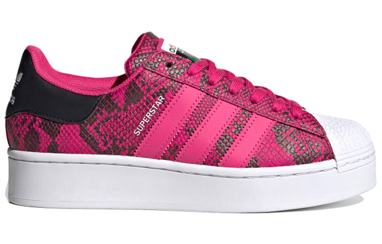(WMNS) adidas Superstar Bold 'Pink Snakeskin' FW3696
