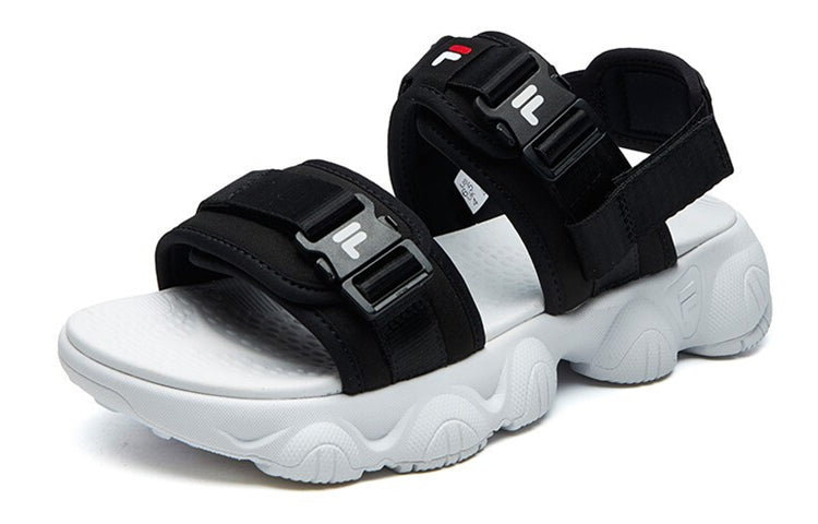 (WMNS) FILA Casual Sandals For Black/White F12W124530FBK