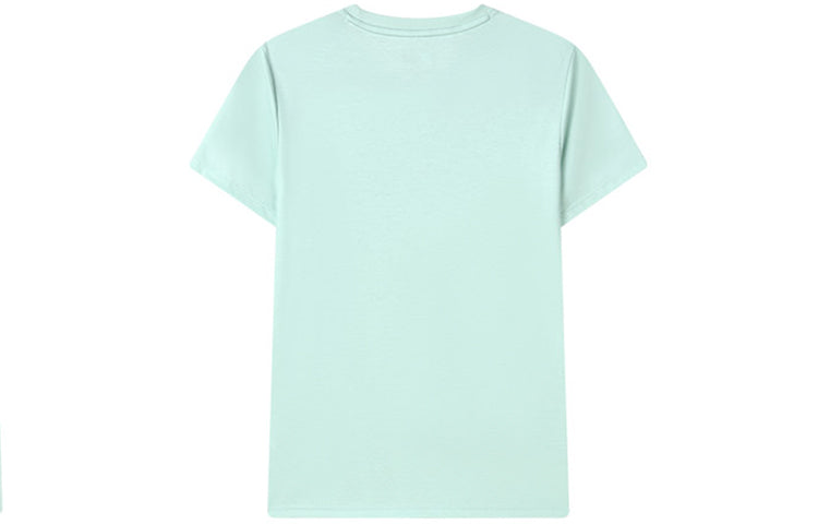 (WMNS) FILA Letter Crewneck Pullover Short Sleeve Green F11W132153F-LG