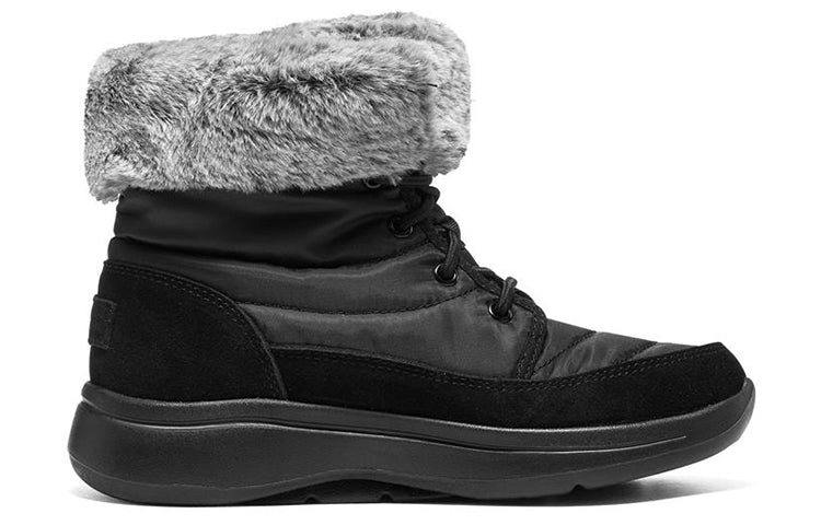 (WMNS) Skechers Go Walk Arch Fit 'Black' 144409-BKGY