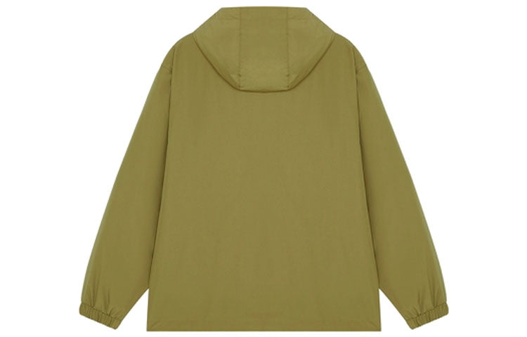 New Balance Logo Sports Hooded Jacket Green AMJ14337-OV