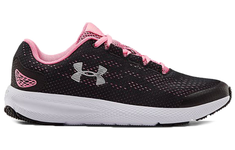 (GS) Under Armour Charged Pursuit 2 'Black Pink' 3022860-002