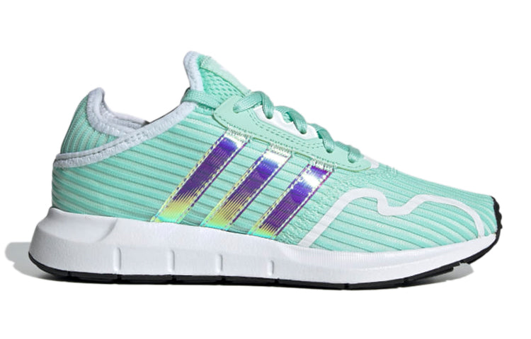 (GS) adidas Swift Run X J 'Clear Mint Iridescent' FY4779