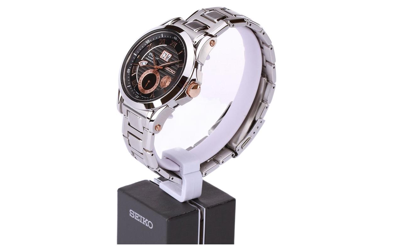 Men's SEIKO Business Casual Steel strip quartz Watch SNP062J1