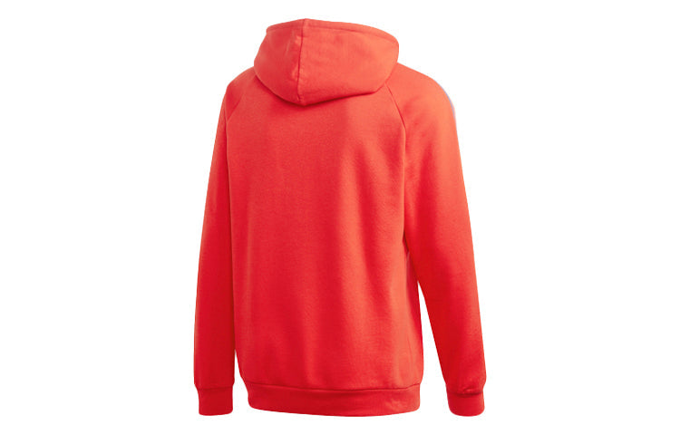 adidas originals 3Dtf 3 Stp Hood logo Printing raglan sleeve hooded Sports Pink Red Fluorescence GE6247