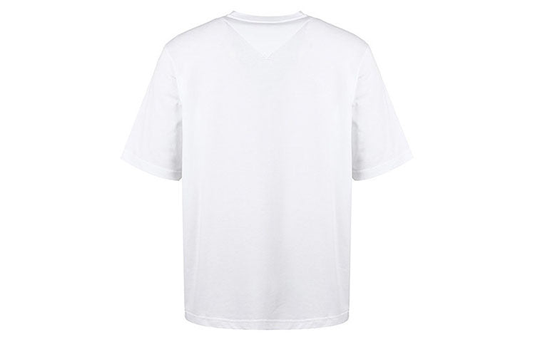Men's KENZO Alphabet Logo Casual Short Sleeve White FA55TS5024AB-01