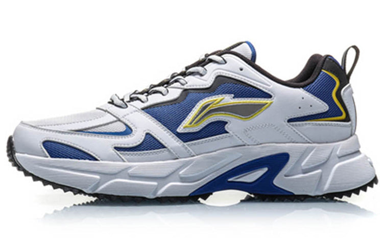 Li-Ning Retro Running Shoes 'Storm Blue White' ARLQ001-2