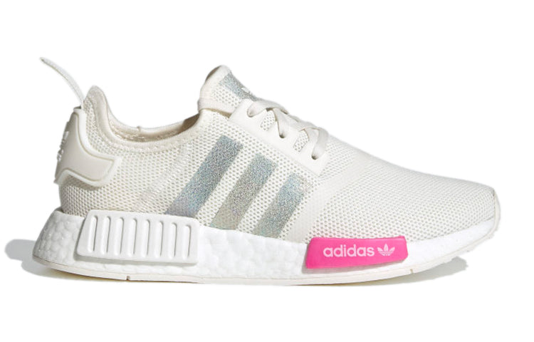 (GS) adidas NMD_R1 J 'White Screaming Pink' FZ0916