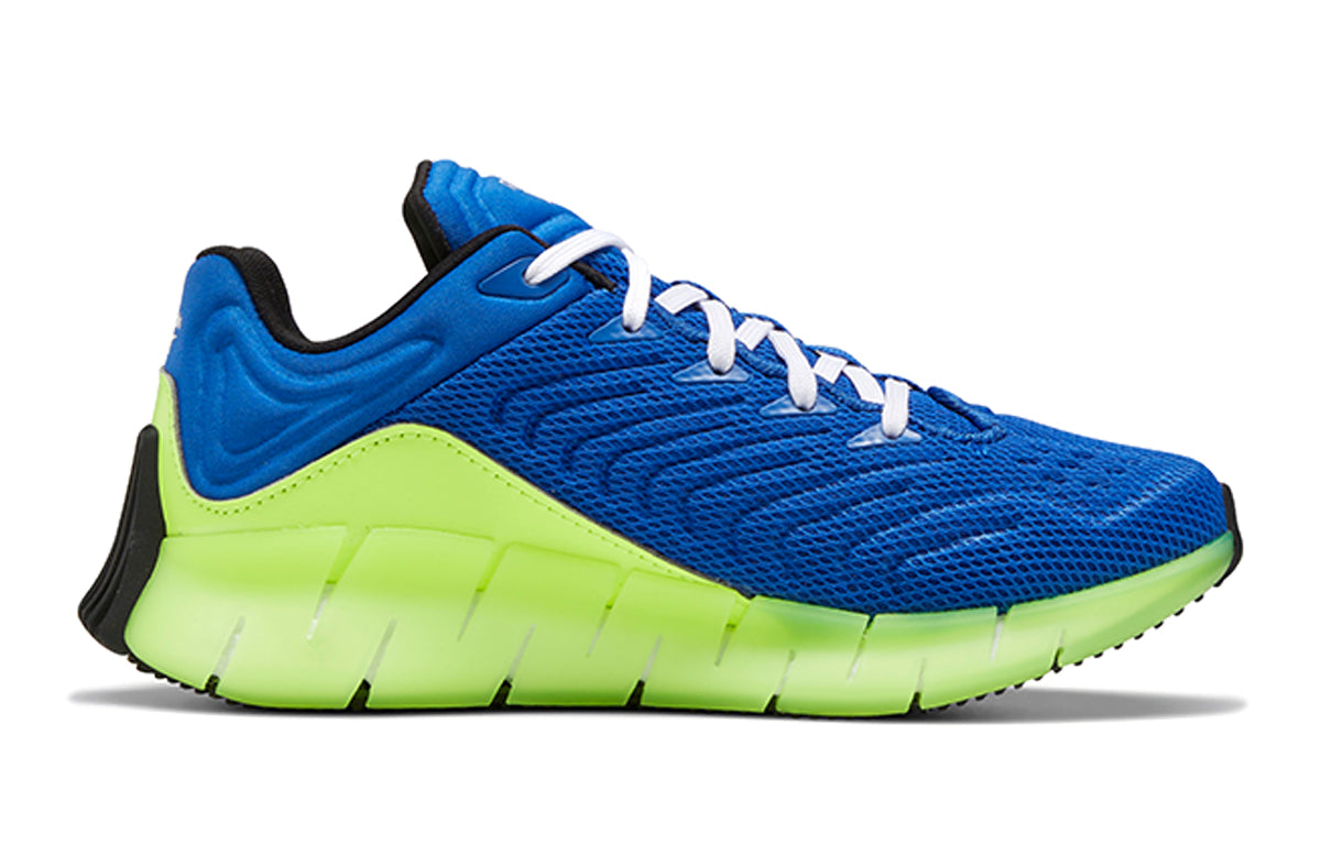 Reebok Zig Kinetica Running Shoes K Blue/Green FX0432