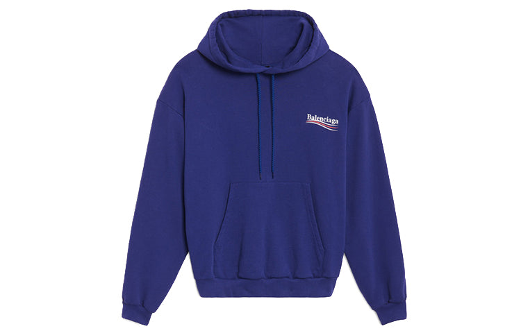 Balenciaga Logo Printing Unisex Blue 508205TBV144540