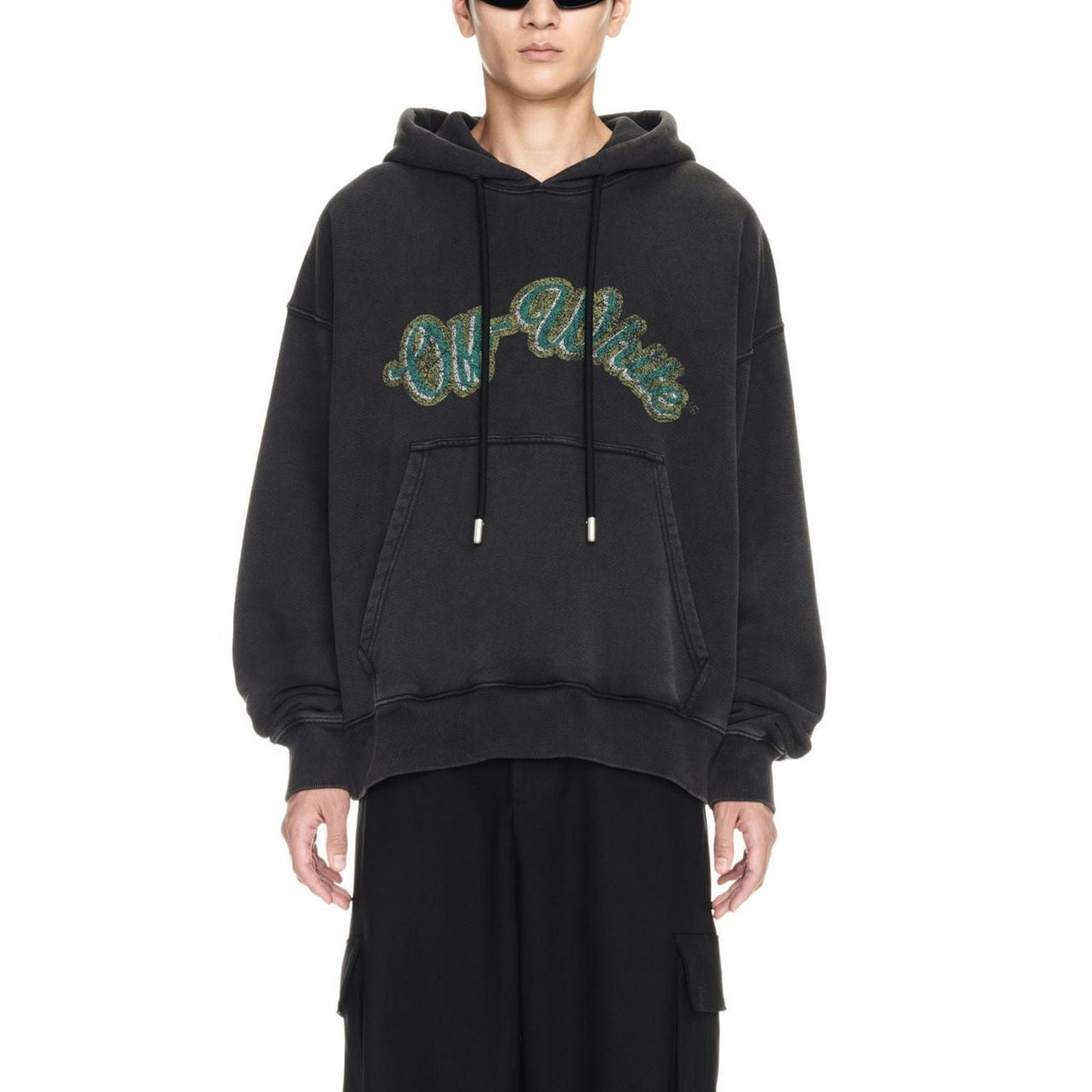 OFF-WHITE Bacchus Skate 'Black' OMBB085S24FLE0201055