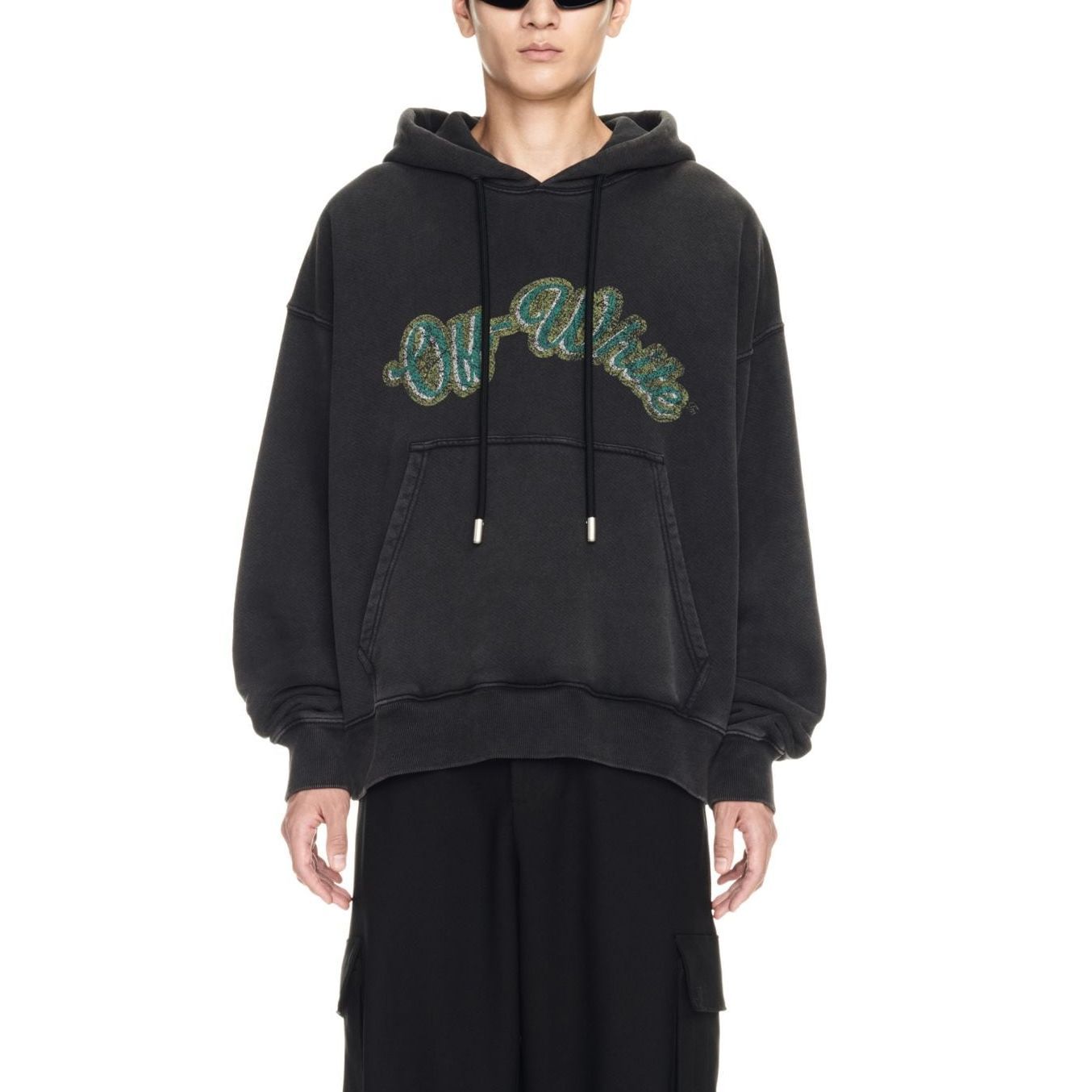 OFF-WHITE Bacchus Skate 'Black' OMBB085S24FLE0201055