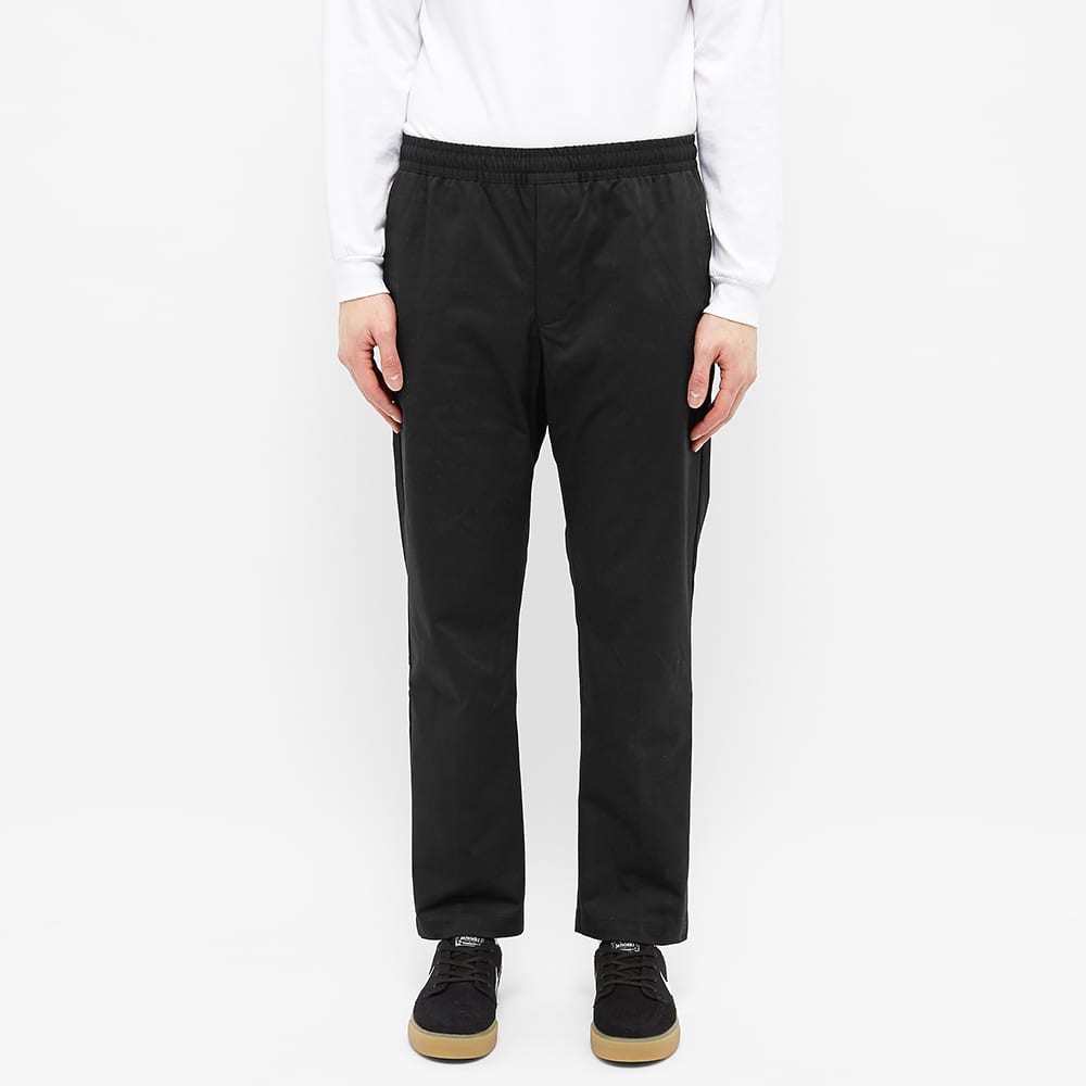 Nike Solid Color Elastic Waistband Straight Casual Pants/Trousers Men's Black BV0900-010