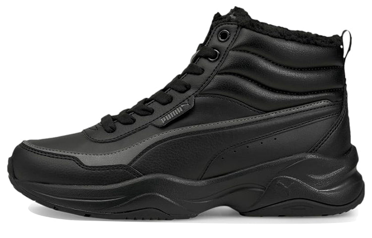 (WMNS) PUMA Cilia Mid Metallic Black 375835-02