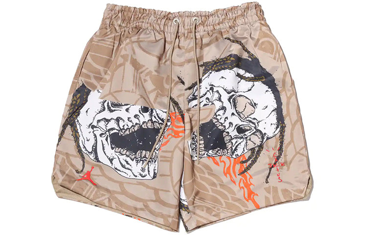 Air Jordan x Cactus Jack by Travis Scott Pool Short 'Khaki' CZ0165-247