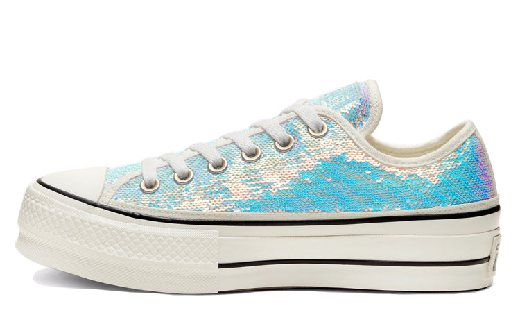 (WMNS) Converse Chuck Taylor All Star Platform Low 'Mini Sequins' 566603C