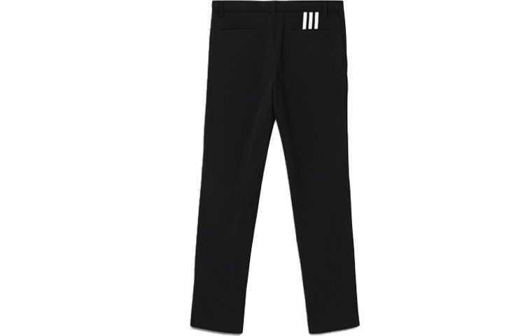 adidas Tr 3s Pants Logo Golf Sports Long Pants Black GM3653