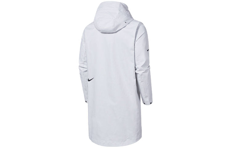 Nike Sports Stay Warm Woven Hooded Jacket Windproof Windbreaker White AR1543-121