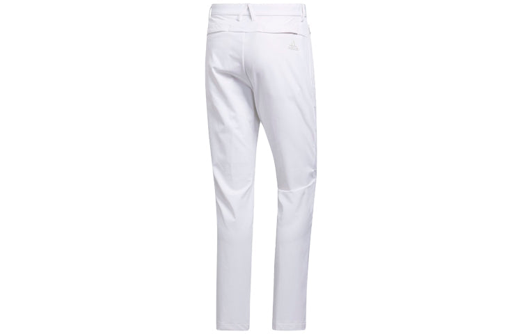adidas Quilting Pt Golf Sports Training Casual Long Pants White FS6967