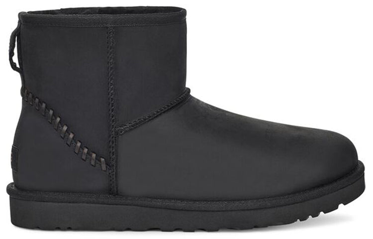 UGG Classic Mini Deco Snow Boots 'Black' 1115050-BLK
