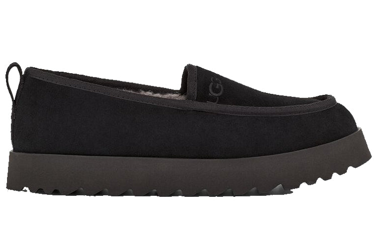 (WMNS) UGG Super Moc Slipper 'Black' 1121570-BLK