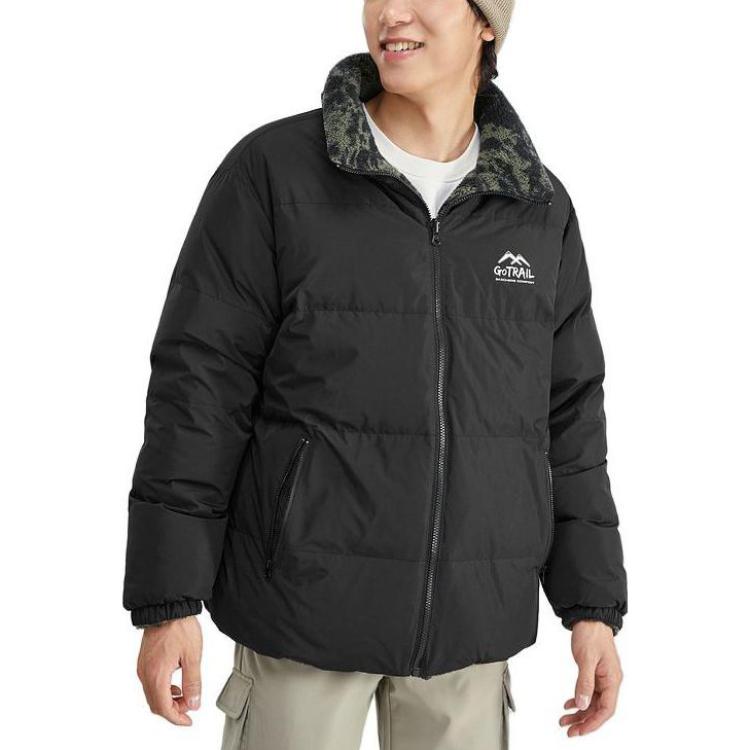 Skechers Reversible Waterproof Down Jacket 'Black' L423U087-0018