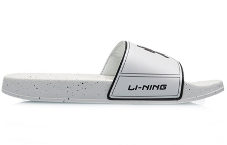 (WMNS) Li-Ning Other Sports slippers 'Black White' AGAP012-8