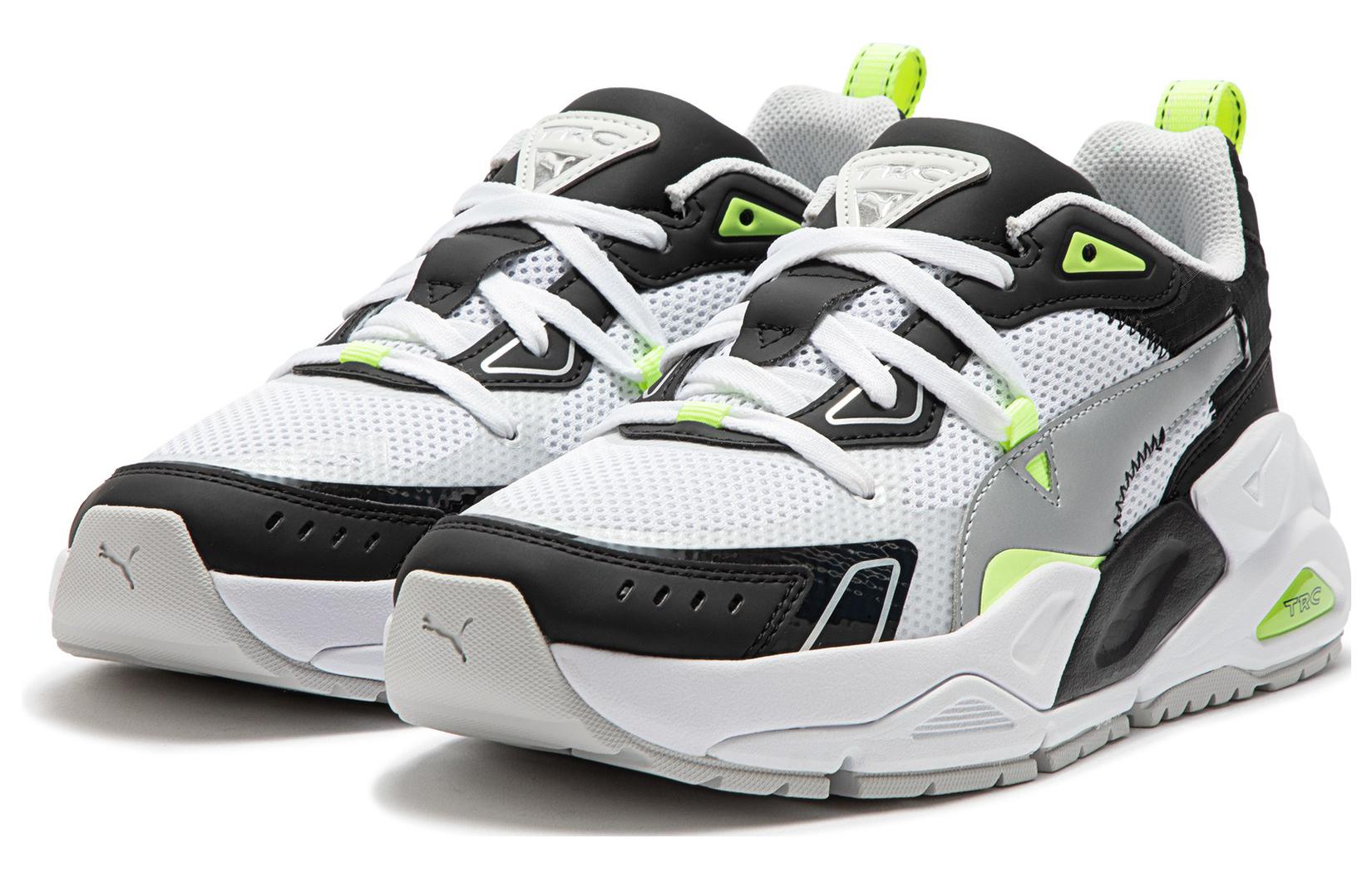 (WMNS) PUMA Trinomic Mira Tech 'Chrome Black White' 390650-01