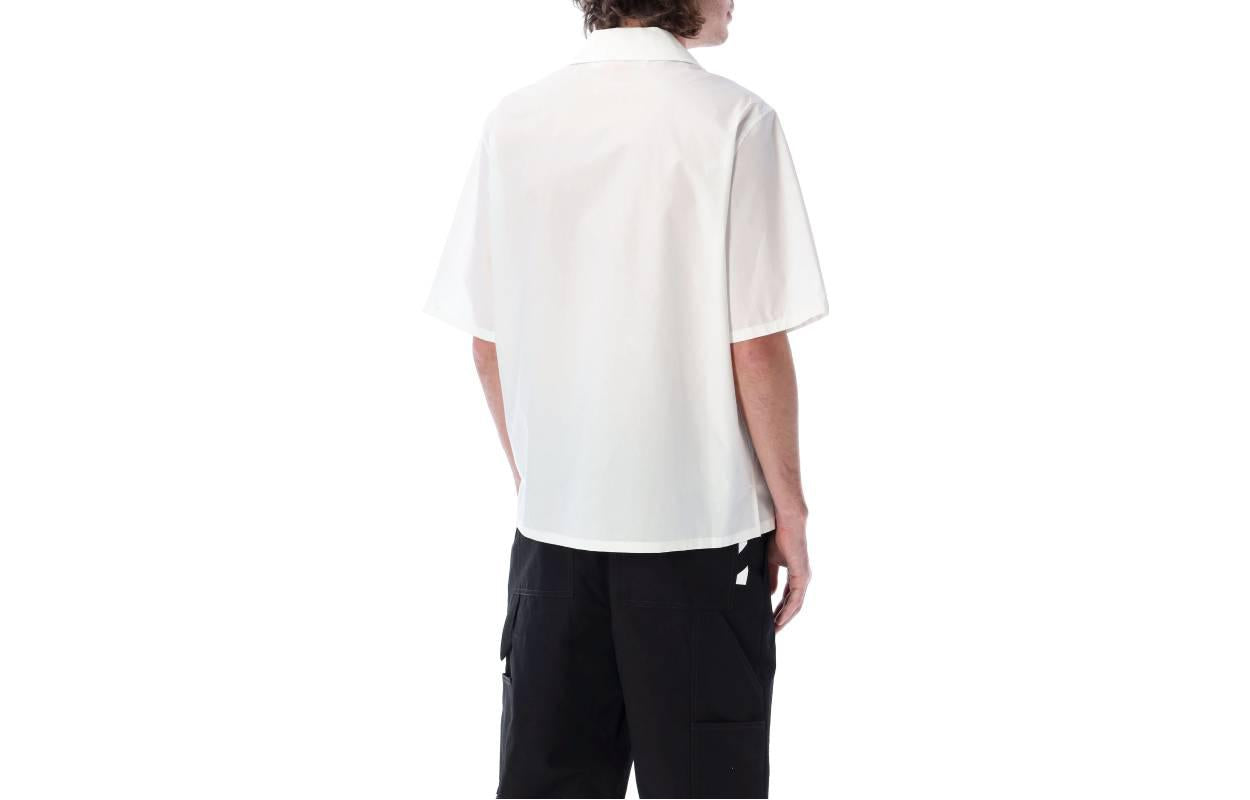 Off-White SS23 Logo Embroidered Short Sleeve Tee OMGG004S23FAB0020110