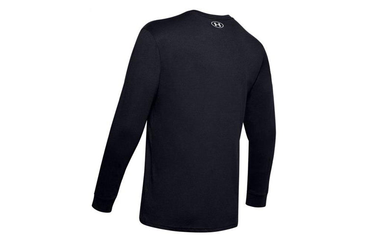 Under Armour Boxed Sportstyle Half Long-Sleeve T-shirt 'Black' 1351624-001