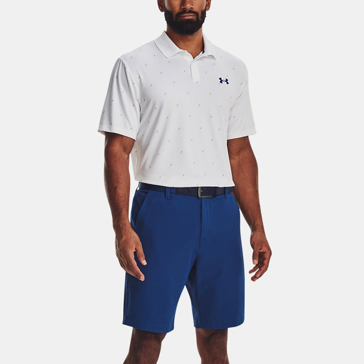 Under Armour Performance 3.0 Deuces Polo Shirt 'White' 1377378-100