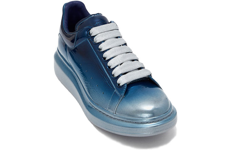 Alexander McQueen Oversized Sneaker 'Silver Blue' 604244WHXF18160