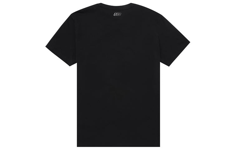 Skechers logo Graphic Tee 'Black Silver' L222M110-0018