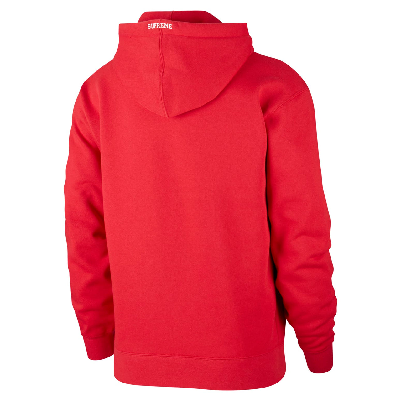 Nike x Supreme Leather Appliqu Hoodie 'Red' CK6225-687