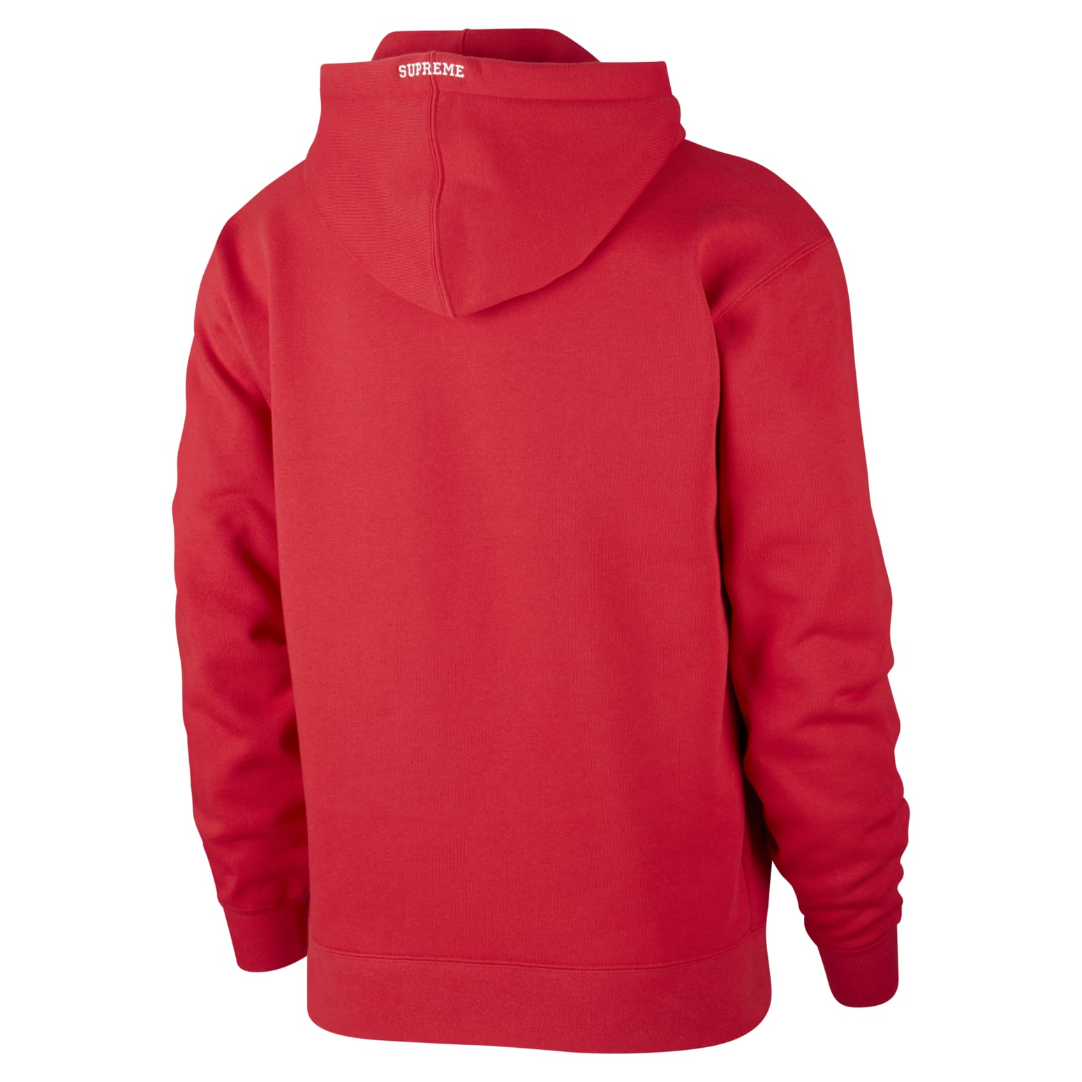 Nike x Supreme Leather Appliqu Hoodie 'Red' CK6225-687