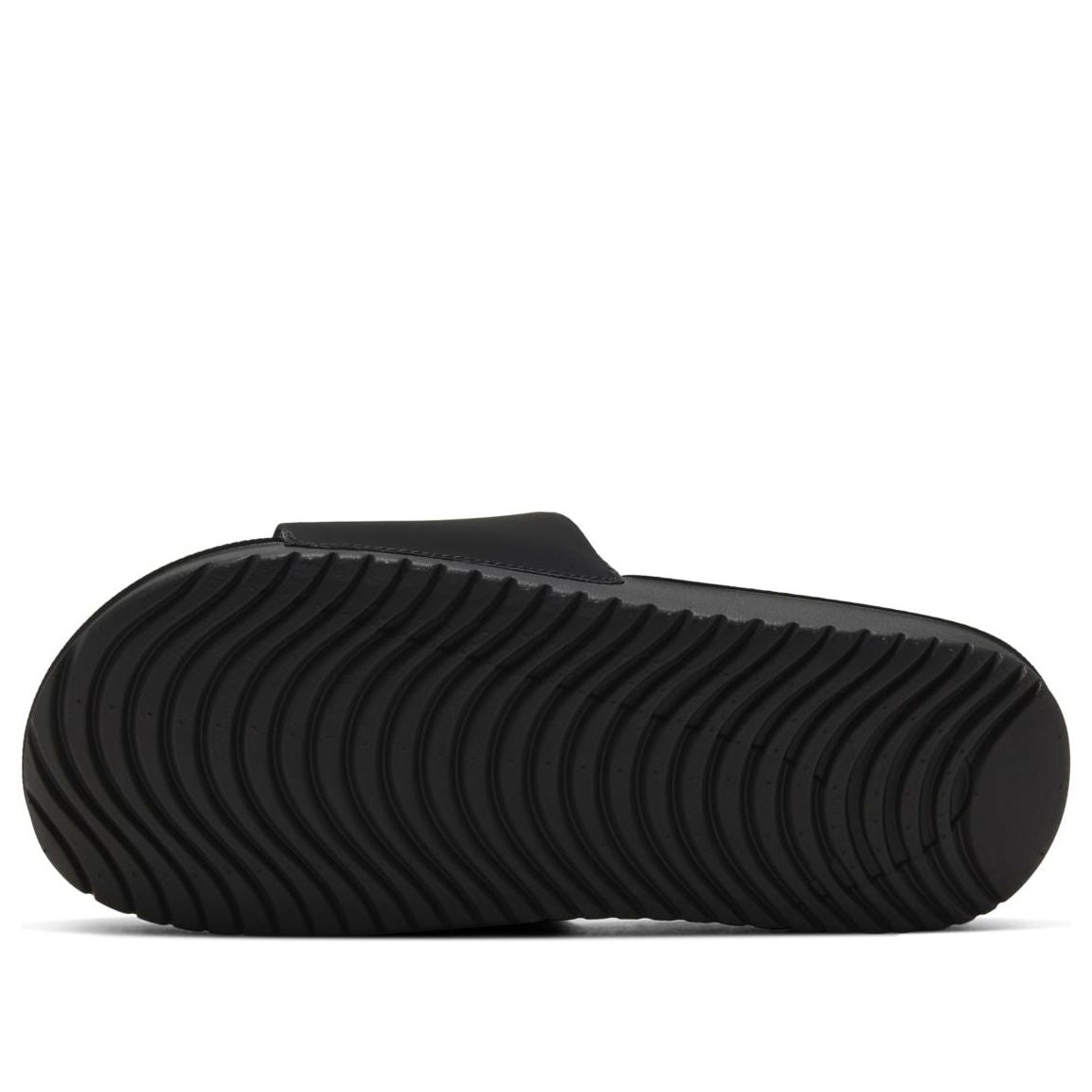 (GS) Nike Kawa Slide 'Black Metallic Silver' 819352-009