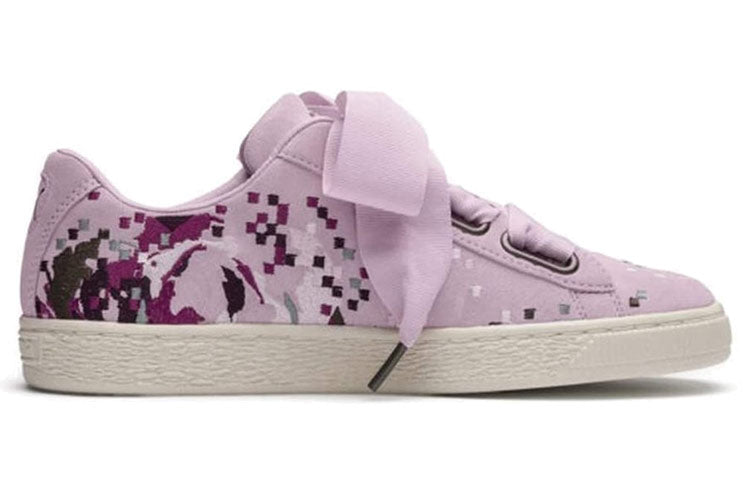 (WMNS) PUMA Suede Heart Digit Embroidery 367027-02