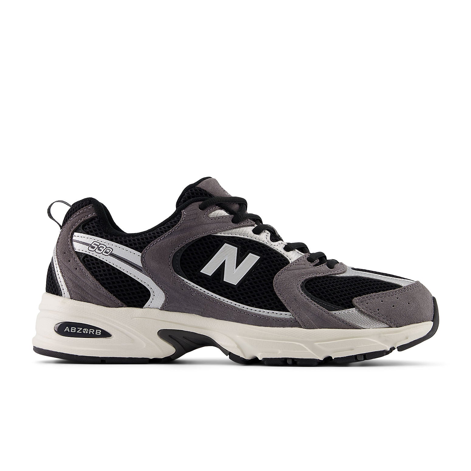 New Balance 530 Shoes 'Black Silver' MR530BG