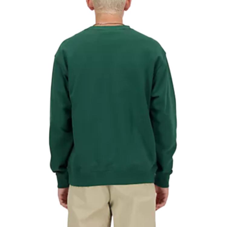 New Balance Athletics Sport Style Relaxed Crew Asia Sizing 'Green' MT41538-NWG