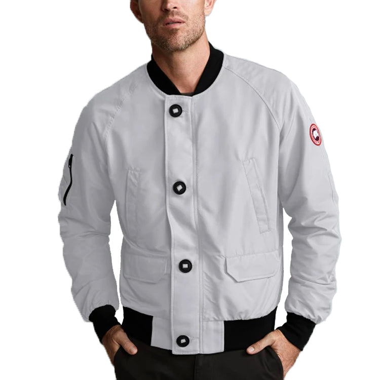 Canada Goose Faber Pilot Jacket For Men Silver 2415M-200