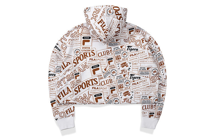 (WMNS) FILA FUSION Full Print Hooded Sports T11W035203F-DR