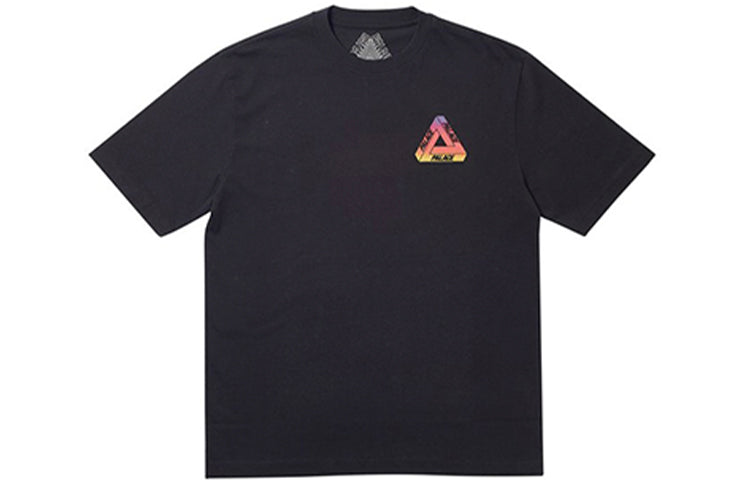 PALACE GLOBULAR T-SHIRT BLACK Back Printing Short Sleeve Unisex P19SS029
