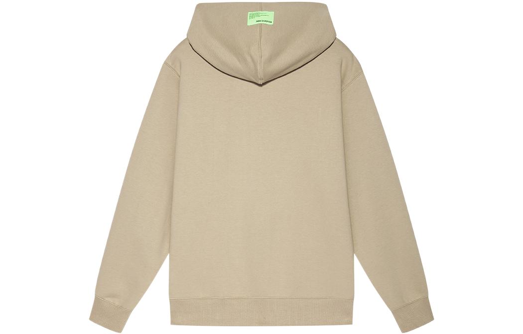 New Balance Logo Print Hoodie Asia Sizing 'Beige' AMT21361-MS