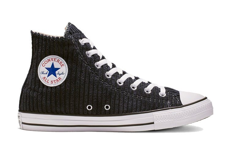 Converse Chuck Taylor All Star Wide Wale Cord High Top 'Black White' 165146C