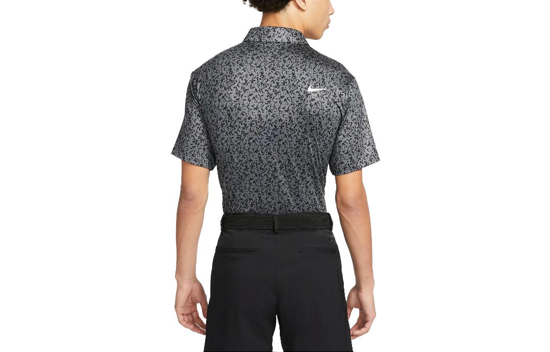 Nike Golf Dri-Fit Tour Micro Camo Shirt 'Iron Grey' DR5306-068