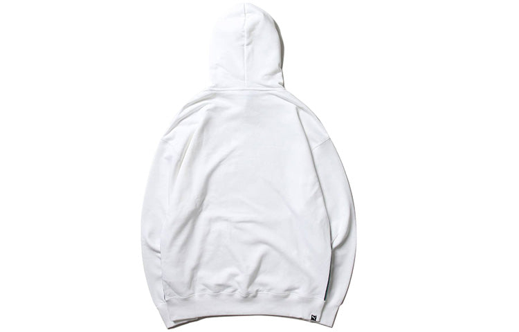 PUMA Downtown Hoody Solid Color White 597371-02