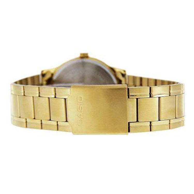 Men's CASIO STANDARD Series Classic Retro Small Mens Gold Analog MTP-V002G-7B2