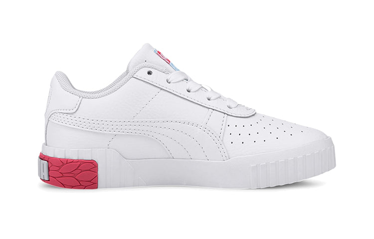 (PS) PUMA Cali Casual Board Shoes White/Pink 373156-03