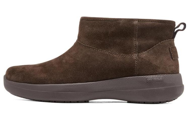 (WMNS) Skechers Go Walk Stability Boot 'Brown' 144659-CHOC